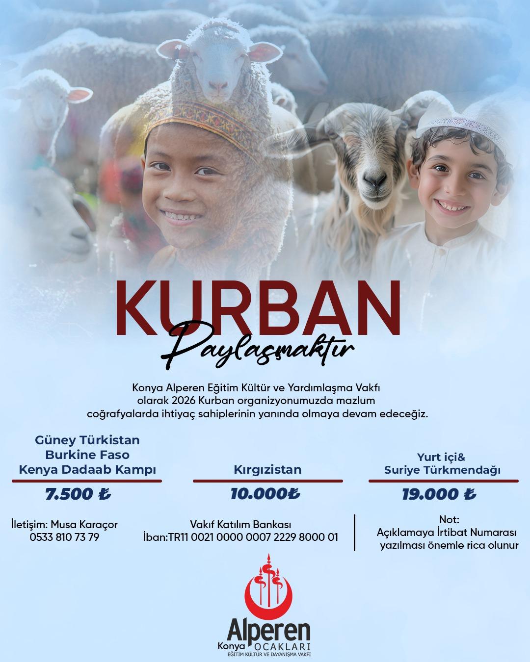 2026 Kurban Organizasyonumuz